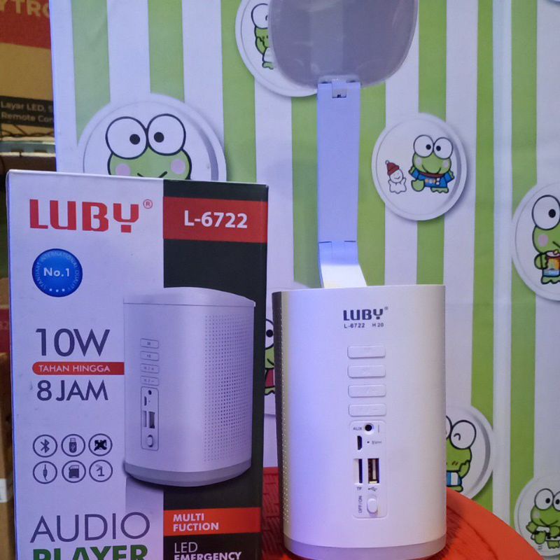 Lampu Belajar audio LUBY L6722