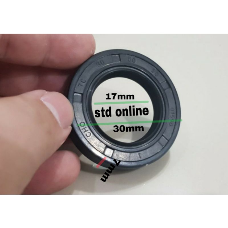 Oil seal Tc 17- 30 - 7 Seal oli Tc 17x 30x 7