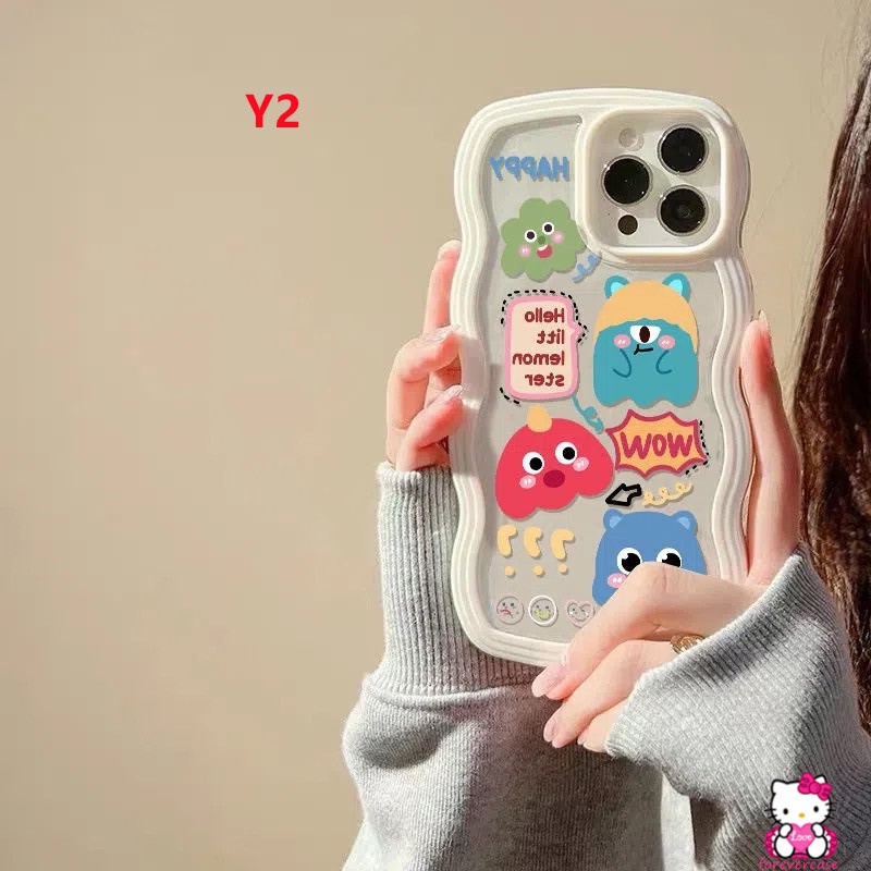 Soft Case Motif Kartun Monster Untuk Samsung A32 A21s A31 A23 A13 A52 A52s A03 A12 A50s A30s A02s A22 A51 A11 M22 M22 M22 M12