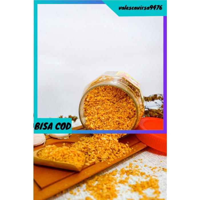 

⭐BISA COD⭐ Bawang putih goreng Jojo Cincang 500 Gr First hand