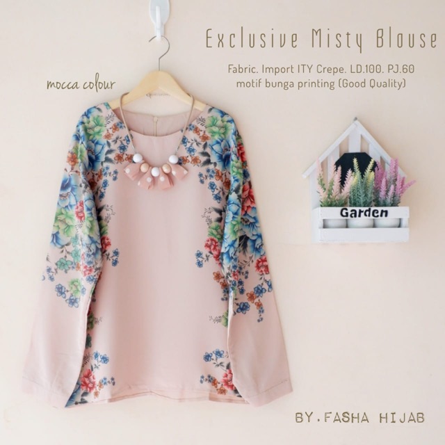 Exclusive Misty Blouse by Fasha Hijab