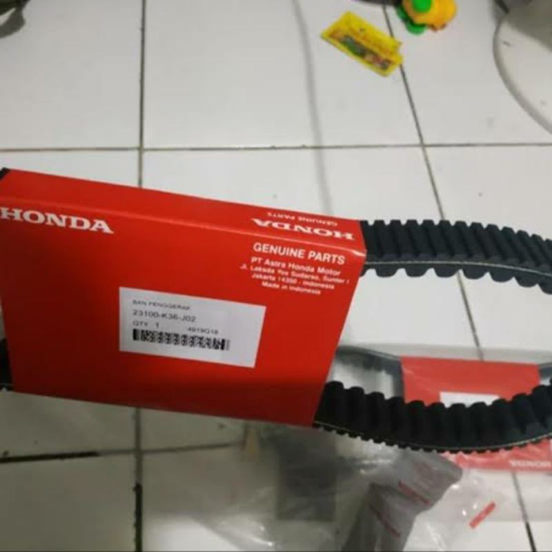 Jual Vbelt tanpa ROLLER ORIGINAL HONDA untuk motor Vario 150 LED tahun
