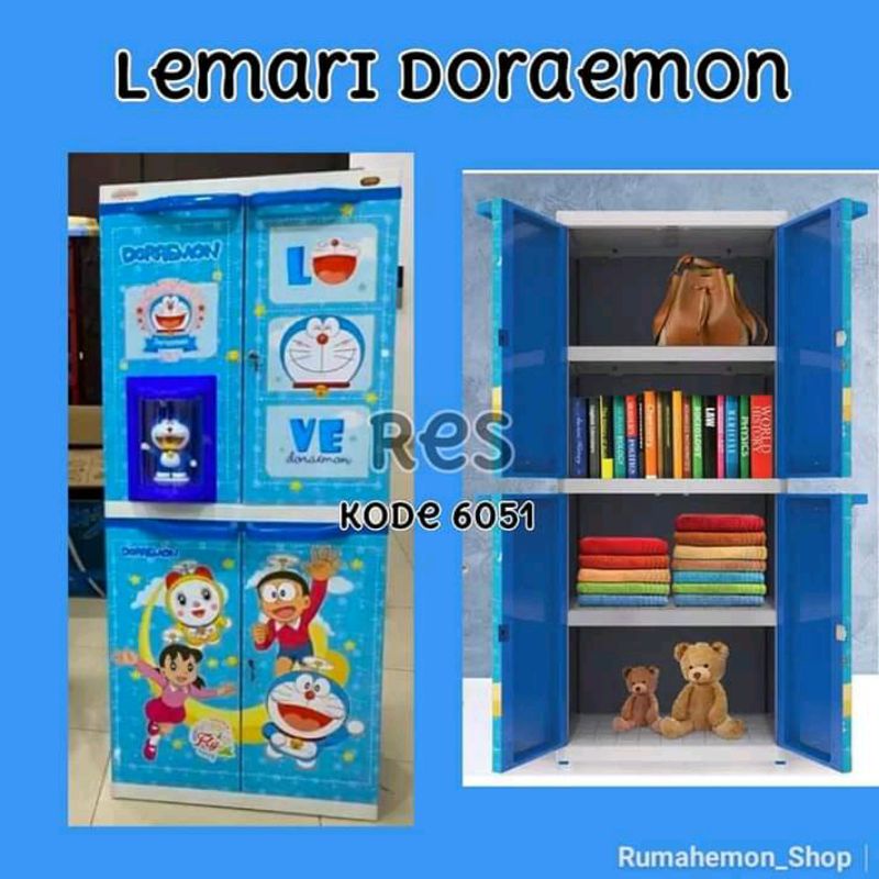 LEMARI DORAEMON 3D