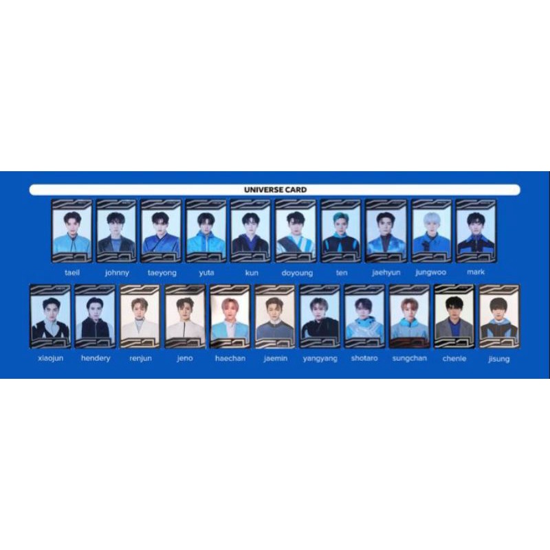 [READY STOCK] UNIVERSE CARD NCT