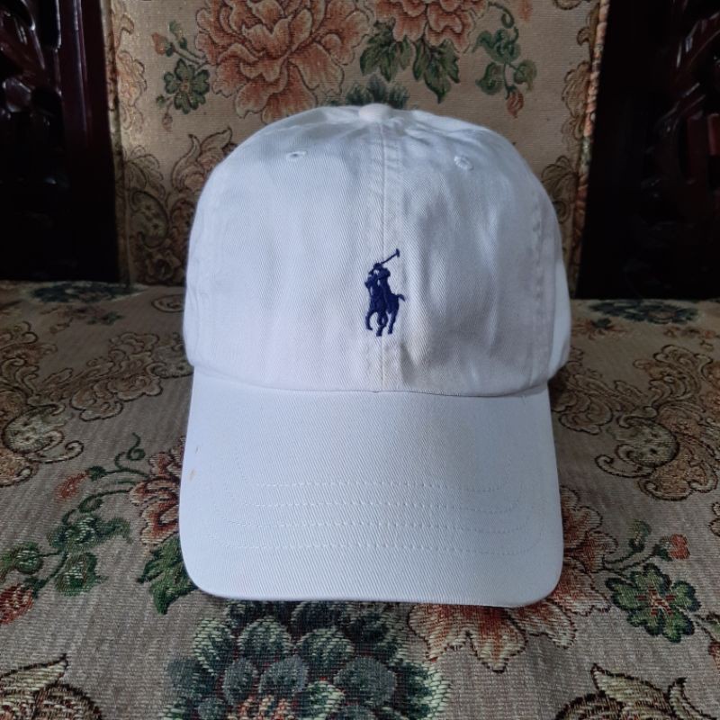 Topi Polo Putih Second Branded Bekas