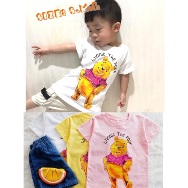 KAOS ANAK WINNIE THE POOH