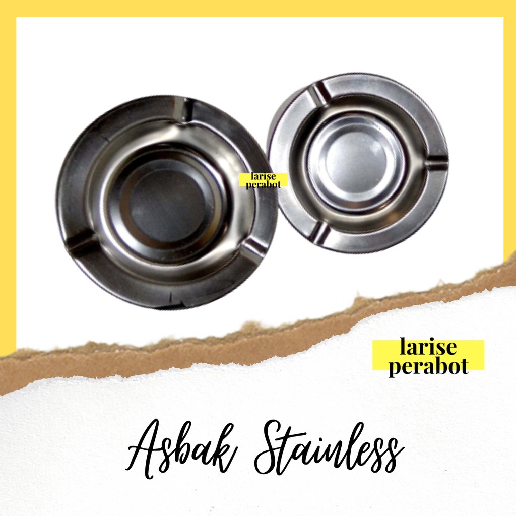 Asbak Stainless / asbak rokok