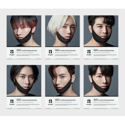 AVAJAR Perfect V Lifting Super Black Mask [Super Junior Edition]
