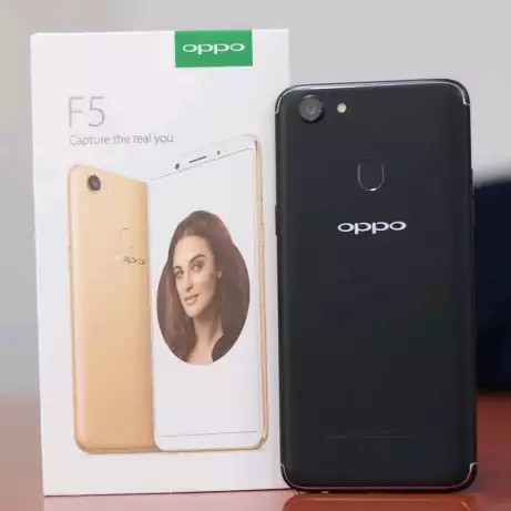 OPPO F5 Smartphone 20MP AI Beauty 4GB/32GB Black