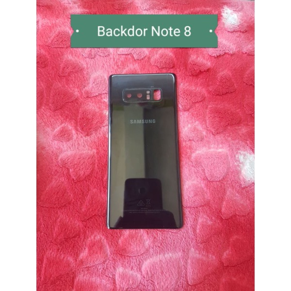 backdoor samsung note 8 hitam