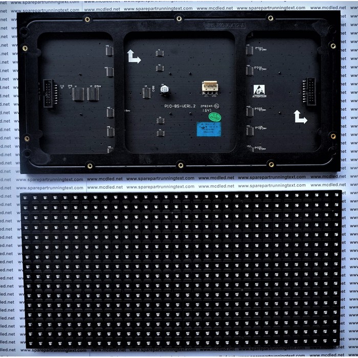 MODUL LED PANEL RUNNING TEXT / VIDEOTRON INDOOR P10 RGB SMD