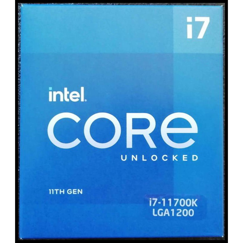 Processor Intel Core I7 11700K Box Lga 1200 11700 K Rocket Lake