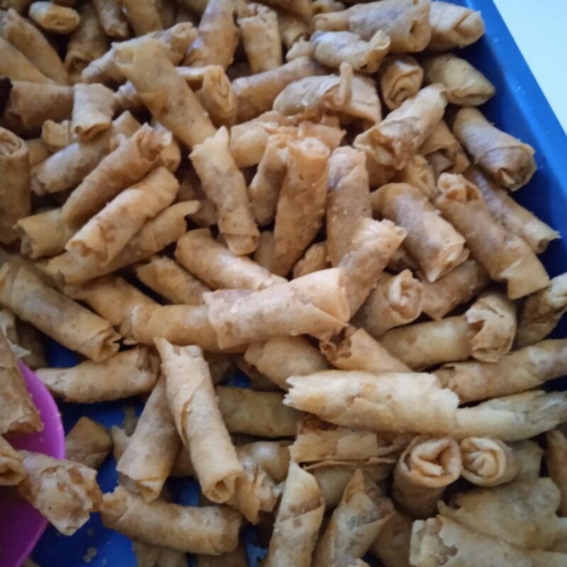 

[CEMILAN MURAH/CEMILAN SERBA 5000] Sumpia/lumpia udang super isi 100gr