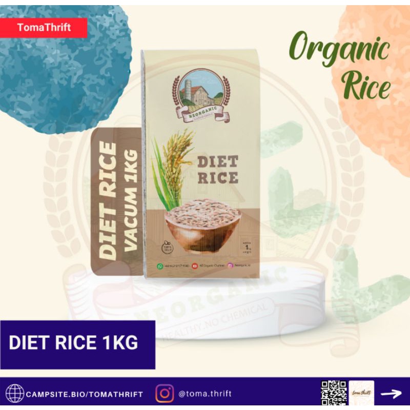 

Beras Diet Low Carbo High Protein