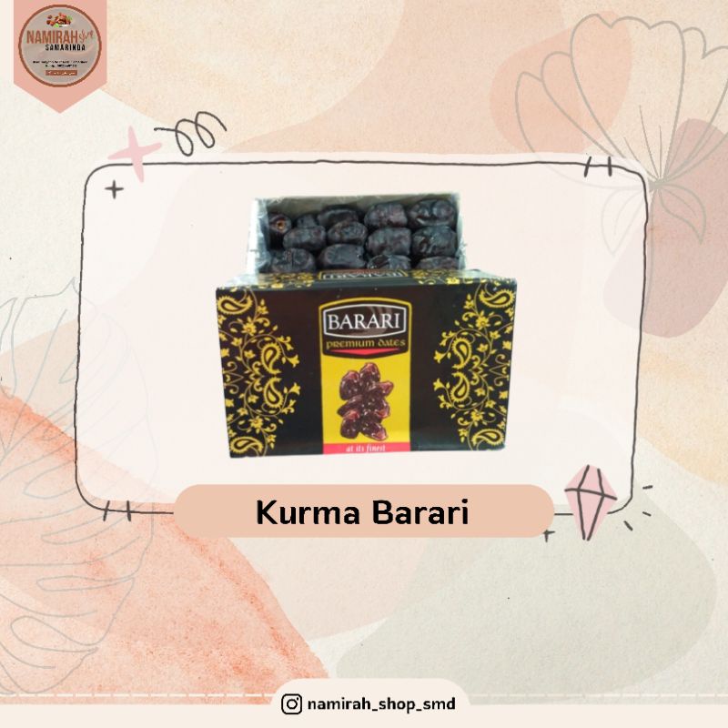 Kurma Barari Premium Dates 600 gr