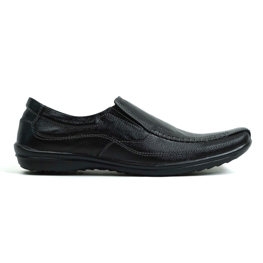 Sepatu Slip On Pria Kulit Asli Model Casual dan Semi Formal M512