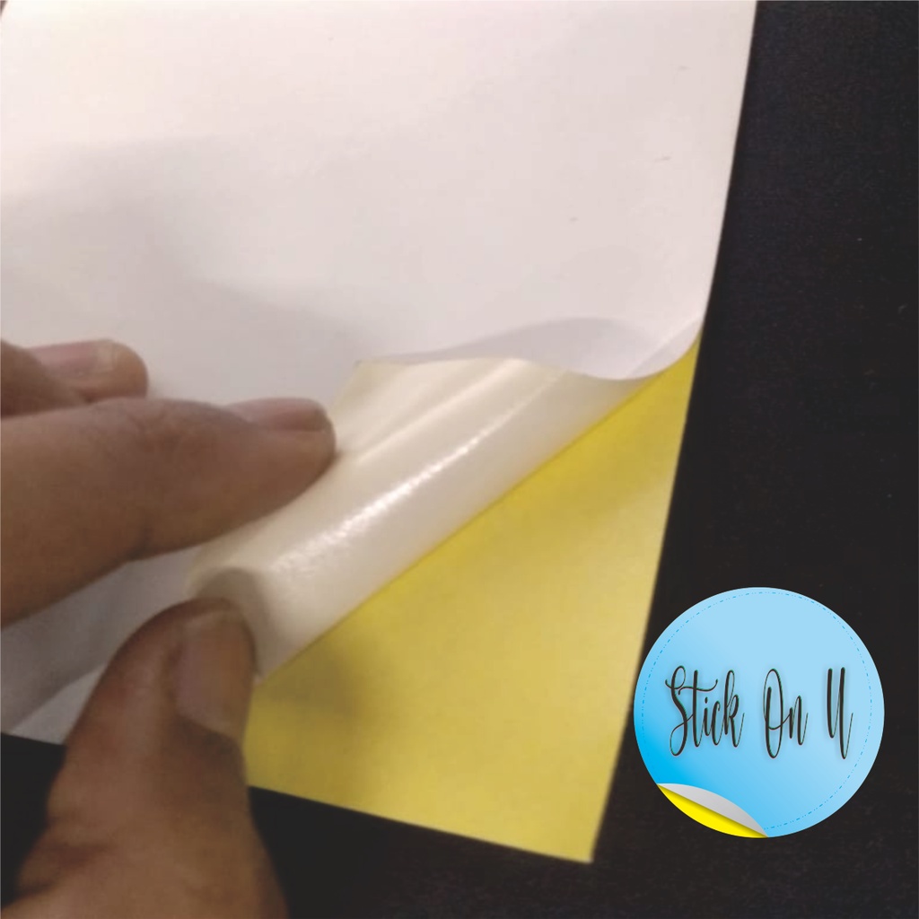 

Stiker Chromo Print Cut Custom A3