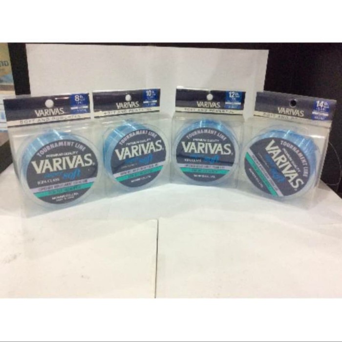Senar Pancing Varivas Super Soft 165YD Blue (8/10/12 Lbs)