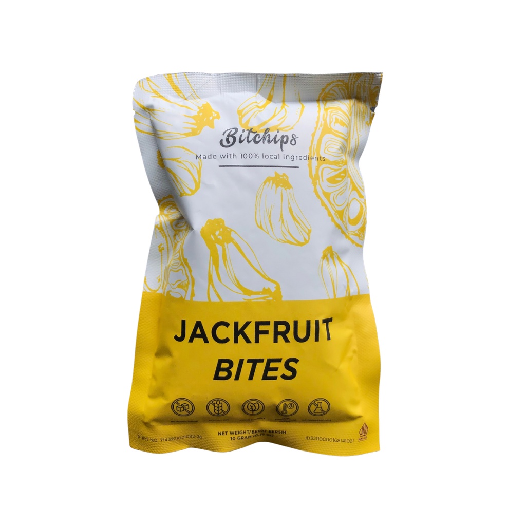 

Bitchips Healthy Snacks - Jackfruit Bites 10 gram