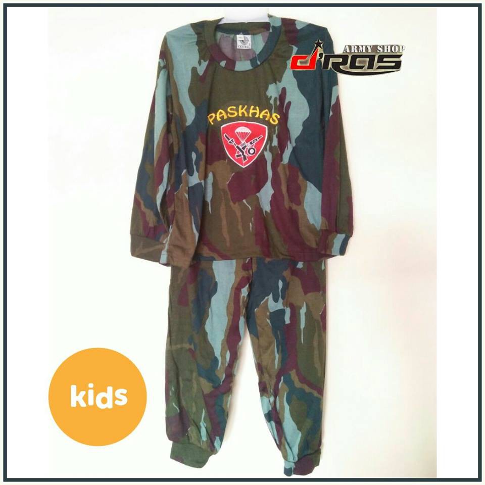 Kaos Stelan Anak PASKHAS TNI AU