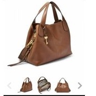 Maya satchel brown