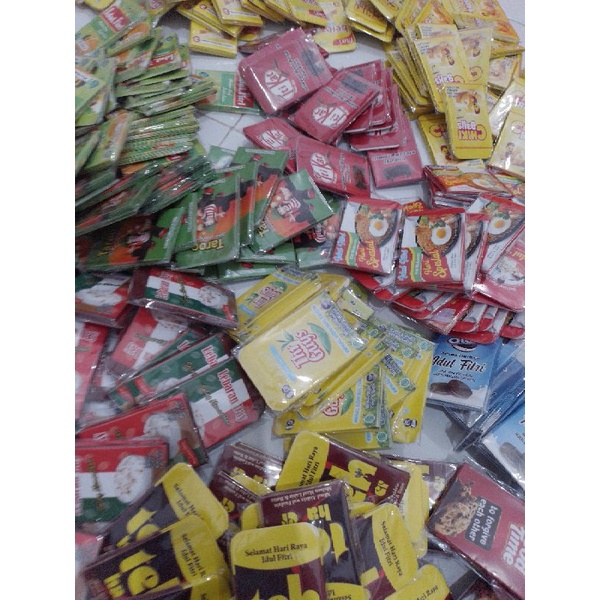 

amplop lebaran size motif snack