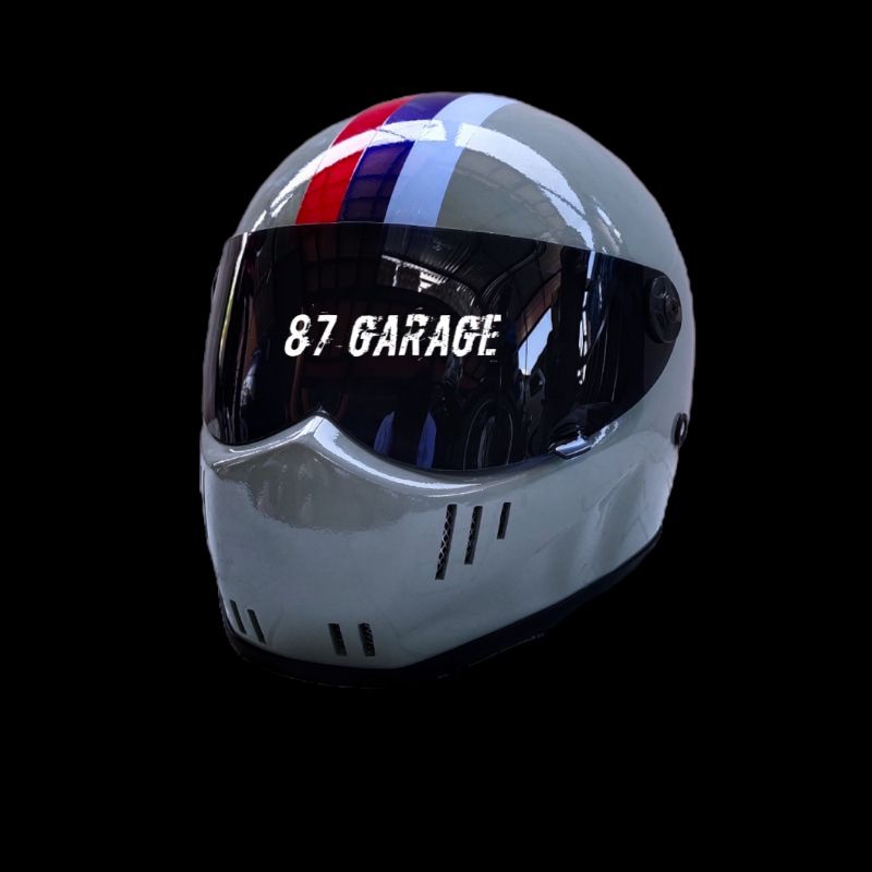 HELM CUSTOM CLASSIC BANDIT RETRO KLASIK VINTAGE