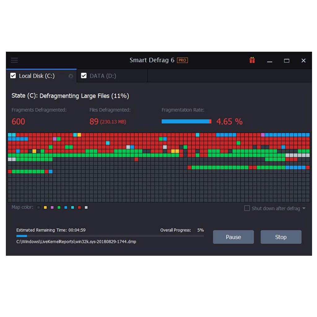 Smart Defrag IOBit Pro Full Version Terbaru