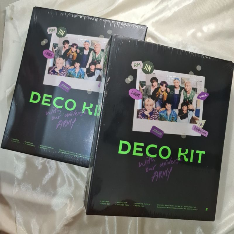 [BOOKED] BTS DECO KIT SEALED