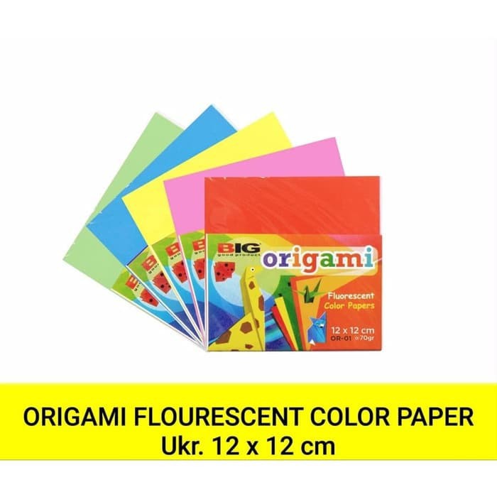 

Big Kertas Origami 12x12cm 25 Lembar