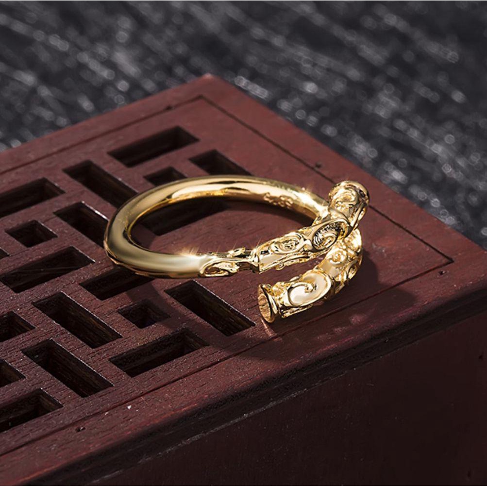 R-flower Retro Ring Hot Trendy Incantation Stik