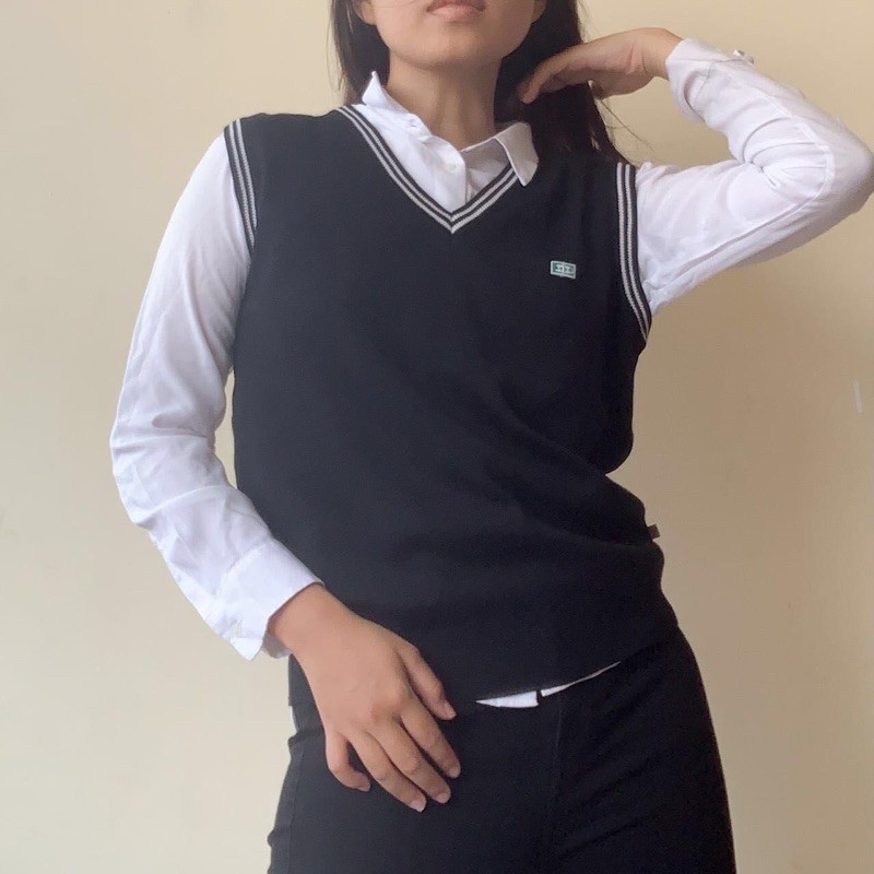 black vest