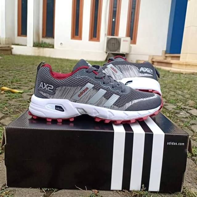 Sepatu Adidas AX2 Sepatu Running Sepatu Impor Sepatu Pria Dewasa Remaja Anak Cowok Cewek Sepat Murah