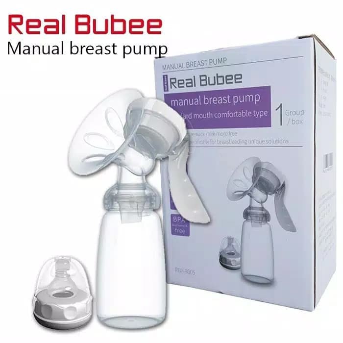 Pompa ASI Manual Breast Pump Qiutee, Real Bubee