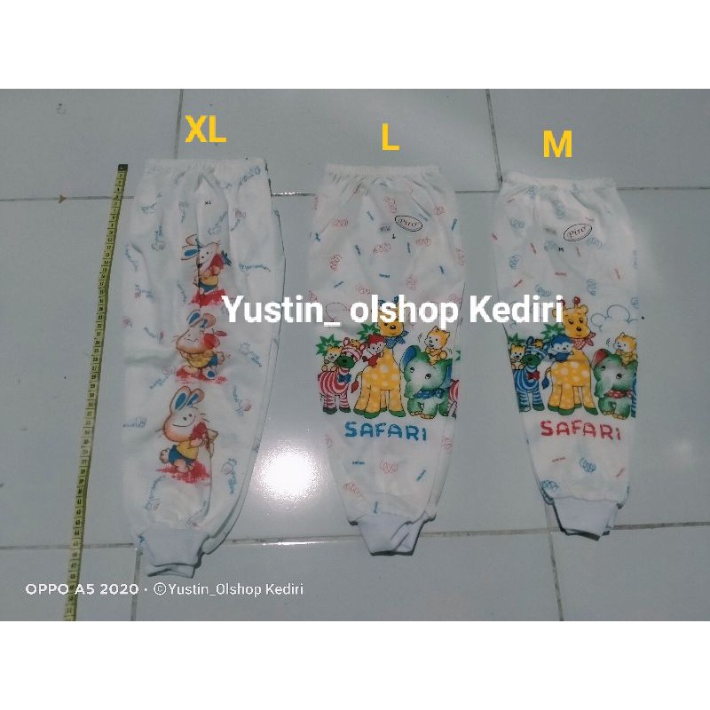 Celana panjang Bayi / celana panjang bayi motif dasar putih / M / L / XL / Bawahan bayi