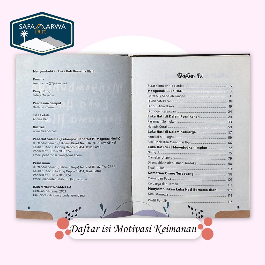 BUKU MOTIVASI ISLAMI - MENYEMBUHKAN LUKA HATI BERSAMA ILLAHI-2