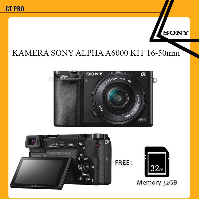 Sony a6000 kit 16 50