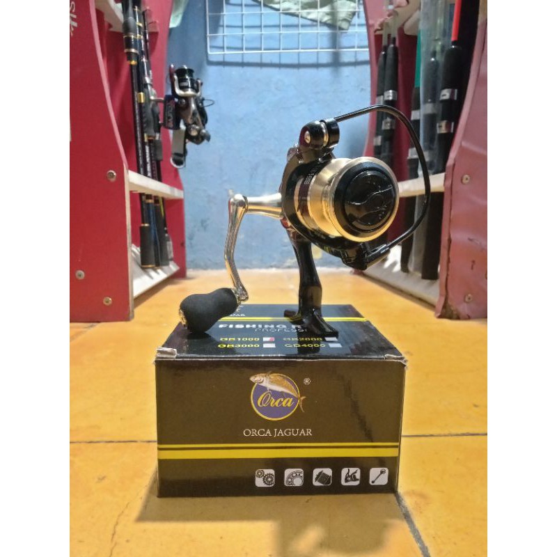 REEL PANCING ORCA JAGUAR GB 1000 POWERHANDLE