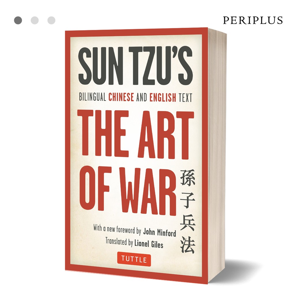The Art Of War Bilingual Chinese And English Text 9780804848206 Buku Import Ori Periplus Shopee Indonesia