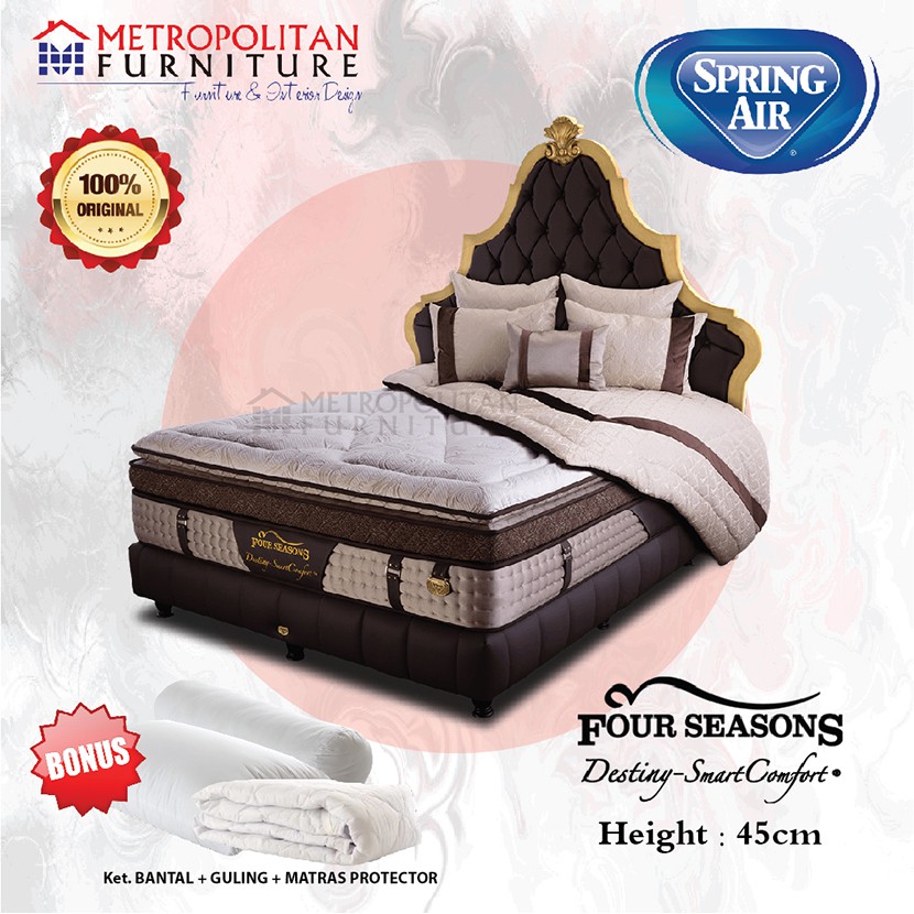 Kasur Springbed Spring Air Destiny Smart Comfort FULL SET Spring bed matras