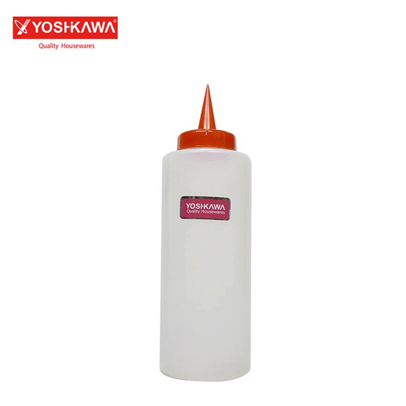 

YOSHIKAWA Botol Kecap 300 ML Squeeze Dispenser EVL-BK-01 Merah