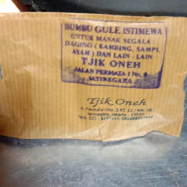 

Tjik oneh gule