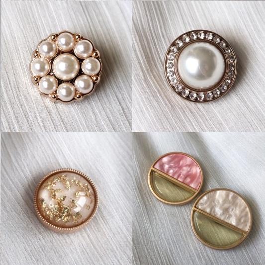 ✿ Kancing Baju Premium Mewah Cantik | Istana Kancing ◊