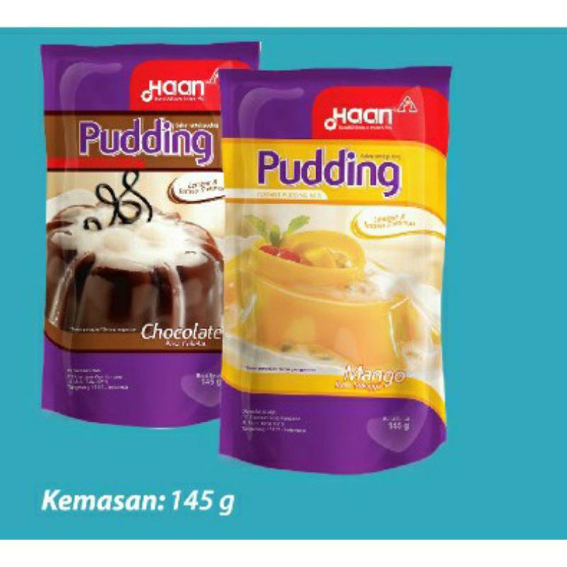 

HAAN Puding Coklat/Mangga 145 gr