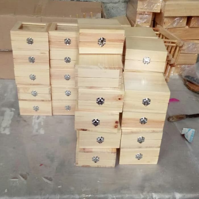 Kotak Perhiasan Kayu / Wooden Box / Kotak Penyimpanan / Kotak Kayu