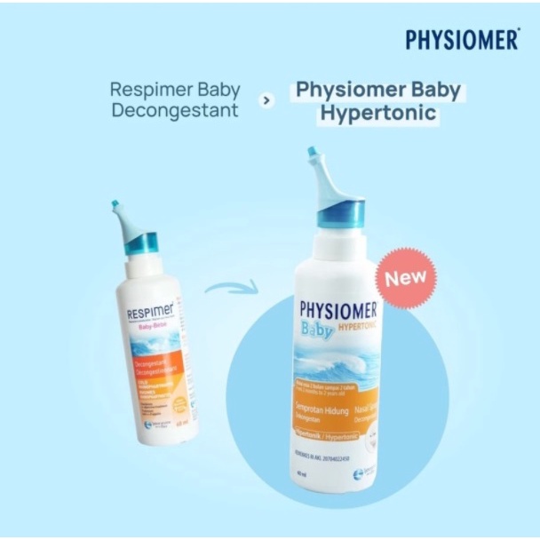 Jual Physiomer Baby Decongestant 60ml ORANGE Seperti Sterimar Pilek