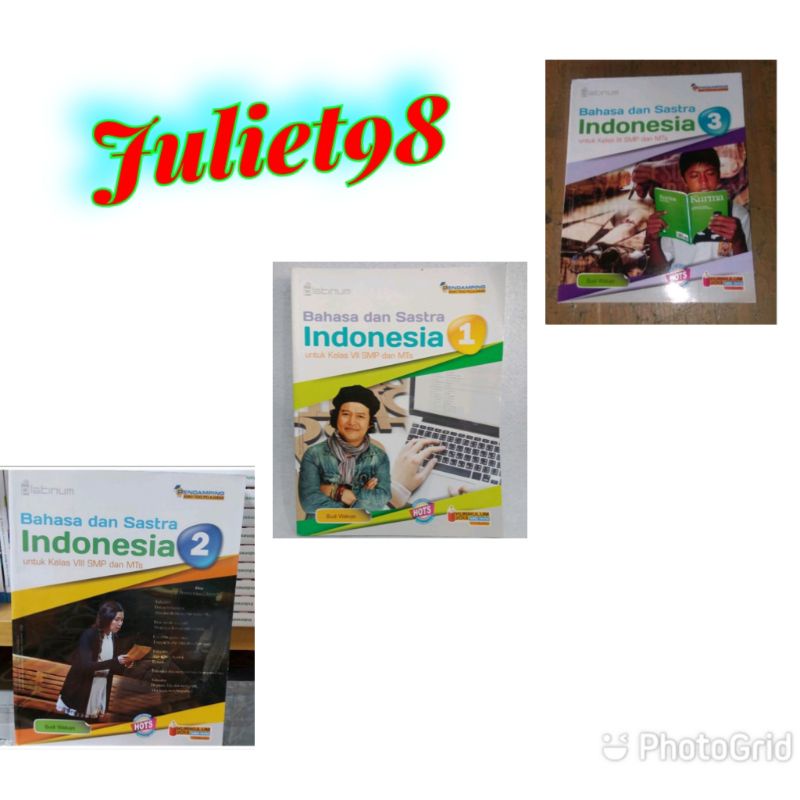 

BAHASA INDONESIA SMP kelas 7 8 9 kurikulum 2013 Revisi HOTS