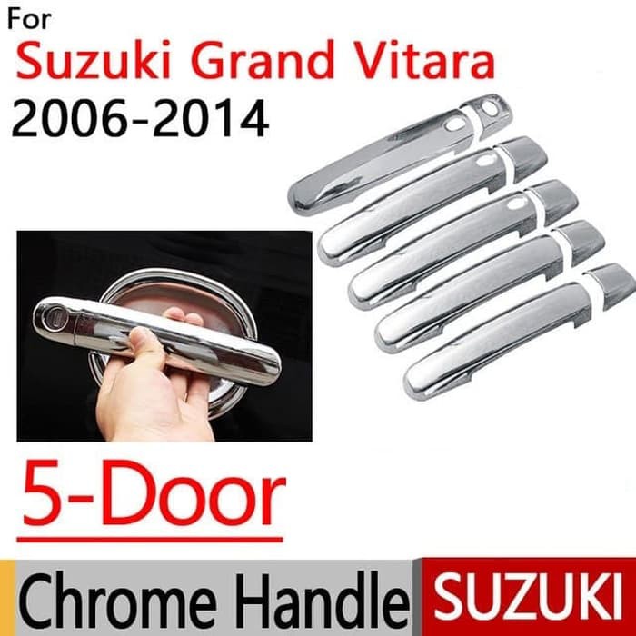 Cover Handle Grand Vitara Smartkey 5pcs Chrome