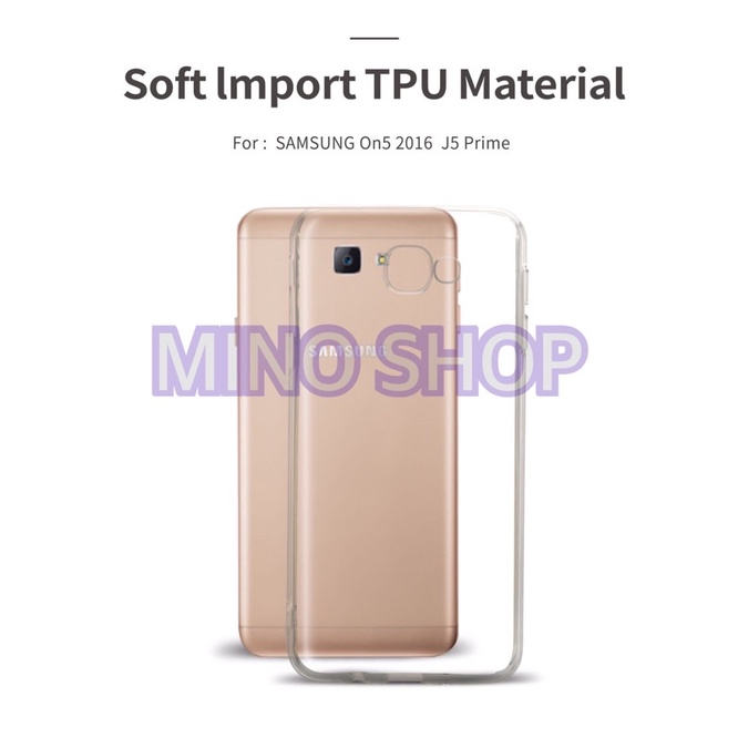 SOFTCASE TRANSPARAN SAMSUNG J5 PRIME G750 PREMIUM CLEAR SOFT CASE