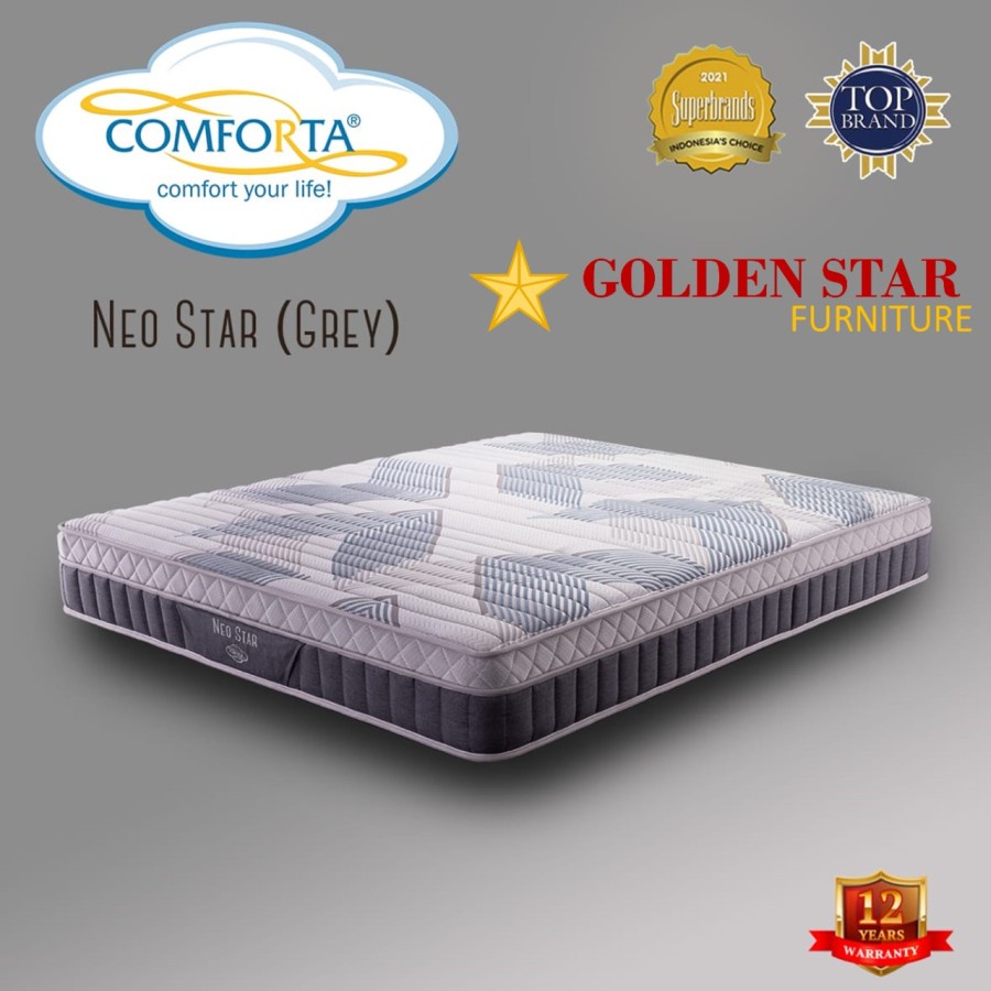 Kasur Matras Neo Star COMFORTA Spring Bed 120/160/180 x 200 springbed